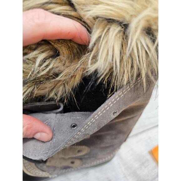 Sorel Joan of Arctic Snow Brown Waterproof Leather Women's Boots NL1540 Size 9 - Picture 12 of 15